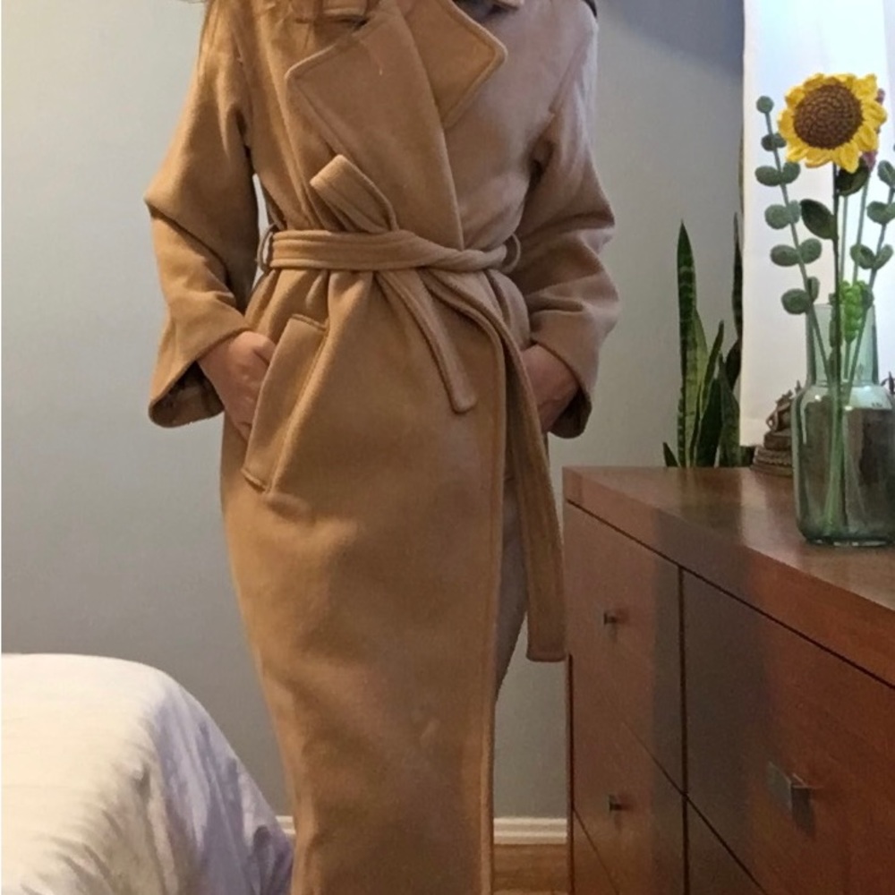 Abercrombie & Fitch wool trench coat